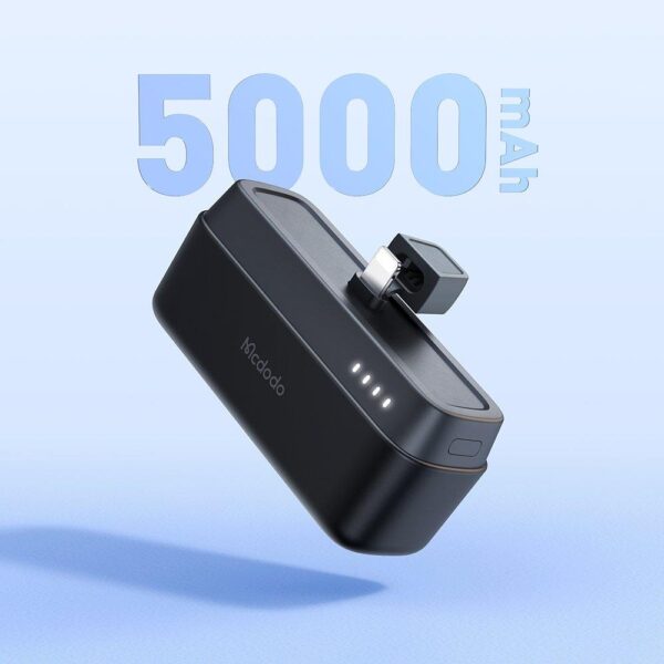 Mcdodo MC-6282 20w 5000mAh Lightning İphone Powerbank - Siyah - Görsel 8