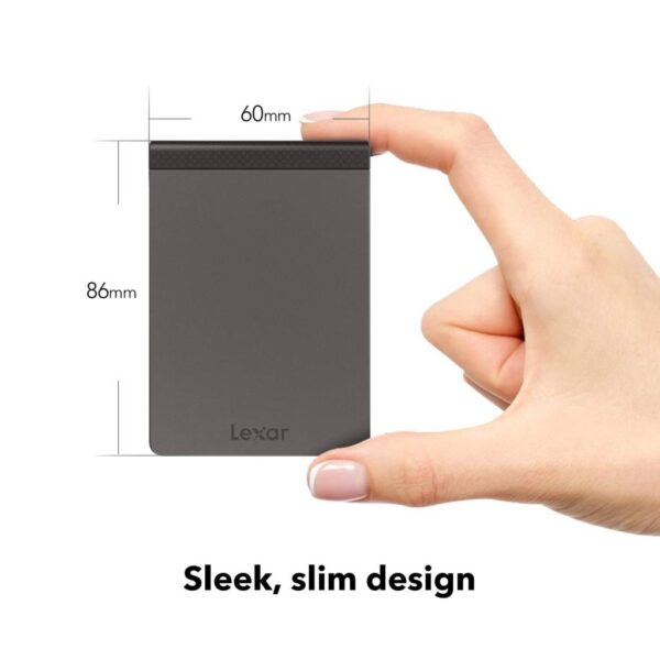 Lexar 512GB 550MB/S USB 3.1 Taşınabilir SSD HardDisk LSL200X512G - Görsel 4