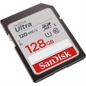 Sandisk 128GB SD Ultra 120MB/s SDXC Hafıza Kartı SDSDUN4-128G-GN6IN