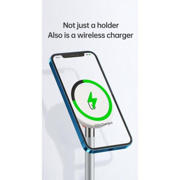 Mcdodo 2in1 15W Magsafe iPhone Kablosuz Şarj Standı Beyaz CH-7340 - Görsel 3