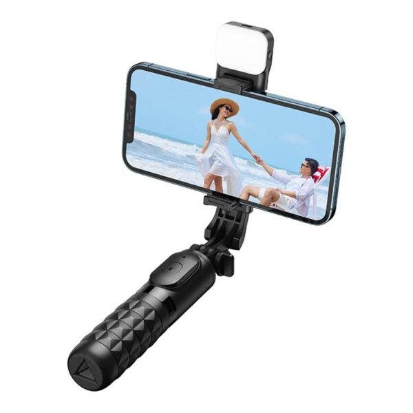 Mcdodo SS-1781 Bluetooth Selfie Çubuğu Uzaktan Kumandalı/Tripod Standlı - Siyah - Görsel 2