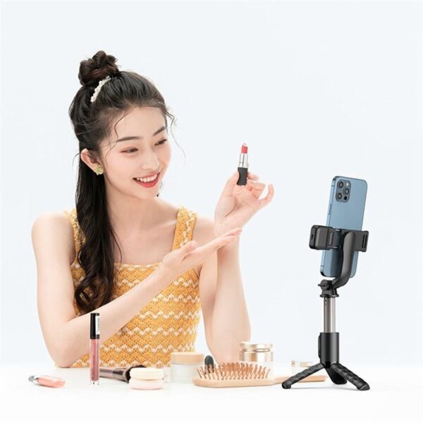 Mcdodo SS-1781 Bluetooth Selfie Çubuğu Uzaktan Kumandalı/Tripod Standlı - Siyah - Görsel 5