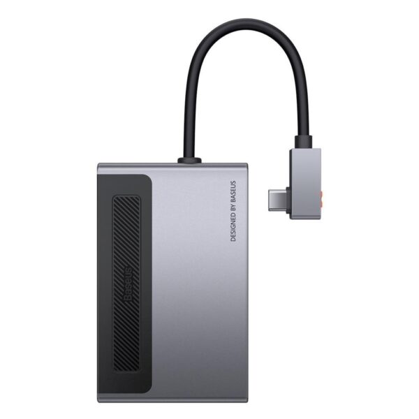 Baseus Magic Çok Fonksiyonlu Klipsli Type-C Hub 6in1 Adaptör CAHUB-DA0G - Görsel 2