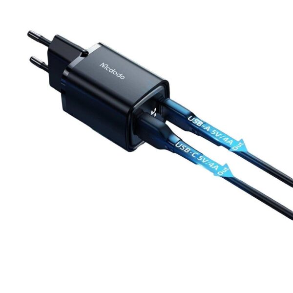 Mcdodo CH-1701 Dijital Ekran 33W Usb Typec Girişli Hızlı Şarj Adaptörü - Görsel 3