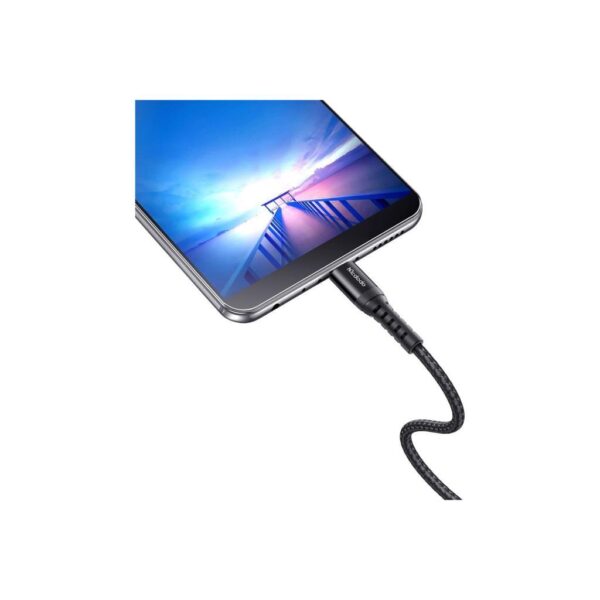 Mcdodo CA-2280 Micro USB Hızlı Data-Şarj Kablo 20cm-Siyah - Görsel 4