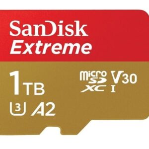 Sandisk Extreme 1TB Microsdxc 190/130MB/S V30 Hafıza Kartı SDSQXAV-1TB