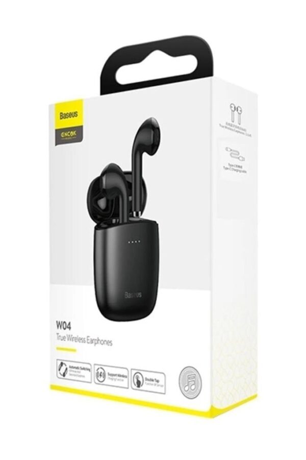 Baseus Encok Kablosuz Bluetooth Kulaklık Siyah NGW04-01 - Görsel 3
