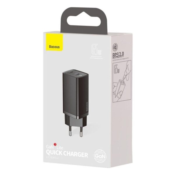 Baseus Gan2 Lite 65W Typec Hızlı Şarj Adaptörü - Görsel 5