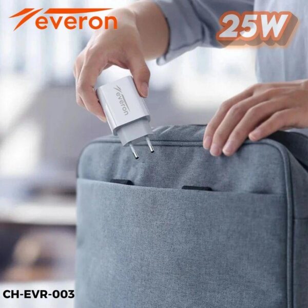 Everon 25W Hızlı Şarj Cihazı TypeC Girişli EVR003 - Görsel 6