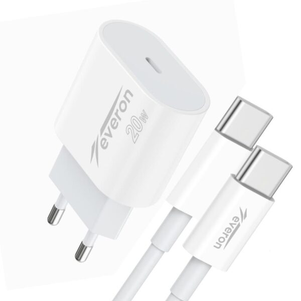 Everon 20w Typec Typec Kablolu Şarj Cihazı Evr-013-C - Görsel 3