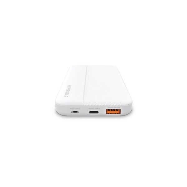 Hypergear Powerbank 10000 mah 20W Typec 18W USB Hızlı Şarj Beyaz - Görsel 2