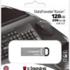 Kingston 128GB DataTraveler Usb Flash Bellek Metal 200mb 3.2 DTKN/128GB - Görsel 3