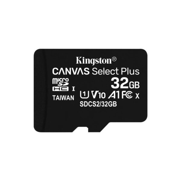 Kingston 32GB 100Mb MicroSD Canvas Select Plus Hafıza Kartı SDCS2 - Görsel 2