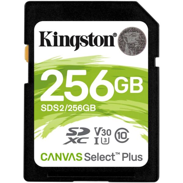 Kingston 256GB SDXC Canvas Select Plus Hafıza Kartı SDS2/256GB - Görsel 2