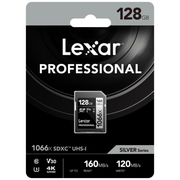 Lexar 128GB 1066X SD UhsI V30 160MB/S Hafıza Kartı - Görsel 2