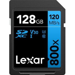 Lexar 128GB 800X SD UhsI V30 150MB/S Hafıza Kartı