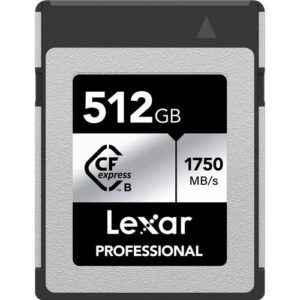 Lexar 512GB CFexpress Type B 1750Mb/1300Mb Hafıza Kartı