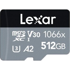 Lexar 512GB Professional 1066X UHSI Micro SD Hafıza Kartı