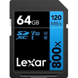 Lexar 64GB 800X SD UhsI V30 150MB/S Hafıza Kartı