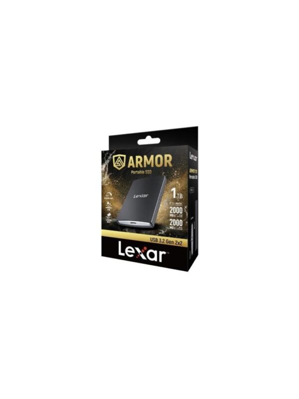 Lexar Armor 1TB 2000MB/S USB 3.2 Taşınabilir SSD HardDisk LAR700X001T - Görsel 3