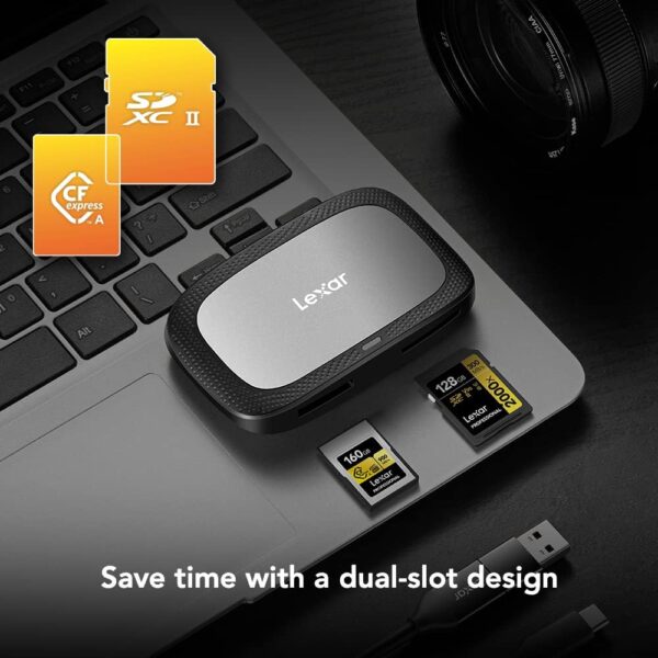 Lexar Professional CFexpress SD USB 3.2 Gen2 Kart Okuyucu - Görsel 2