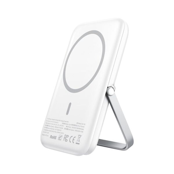 Mcdodo 5000MAh Powerbank Magsafe Kablosuz 15W Beyaz MC-7051