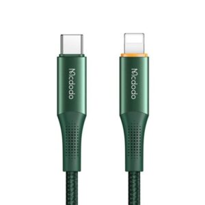 Mcdodo 20W Pd Type C To İphone Hızlı Şarj Kablosu Yeşil CA-9961