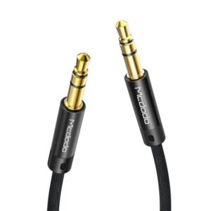 Mcdodo Ca-6640 3.5mm Aux Örgü Ses Kablosu 1.2m -Siyah