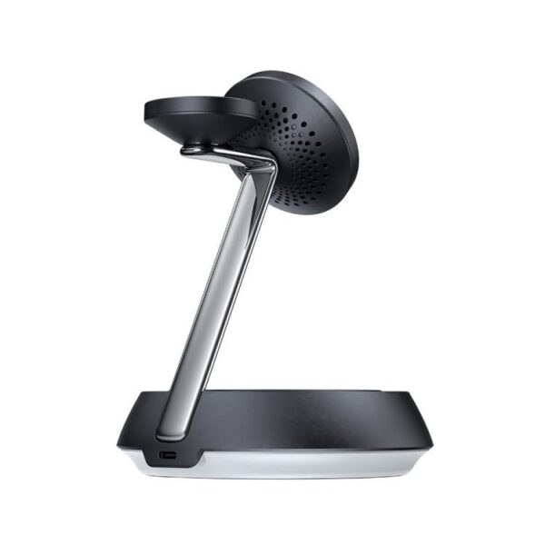 Mcdodo 3in1 15W Magsafe iPhone Kablosuz Şarj Standı Siyah CH-4952 - Görsel 4