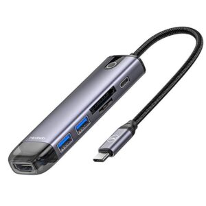 Mcdodo 6 in1 Type C Macbook Çevirici Çoklayıcı Adaptör HU-7740