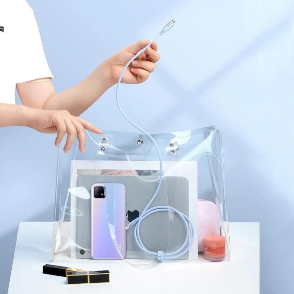 Mcdodo CA-1863 Typec To İphone PD 36W Hızlı Data-Şarj Kablo 1.2m Mor - Görsel 2