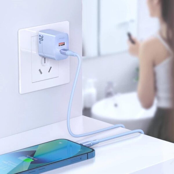 Mcdodo CA-1863 Typec To İphone PD 36W Hızlı Data-Şarj Kablo 1.2m Mor - Görsel 3