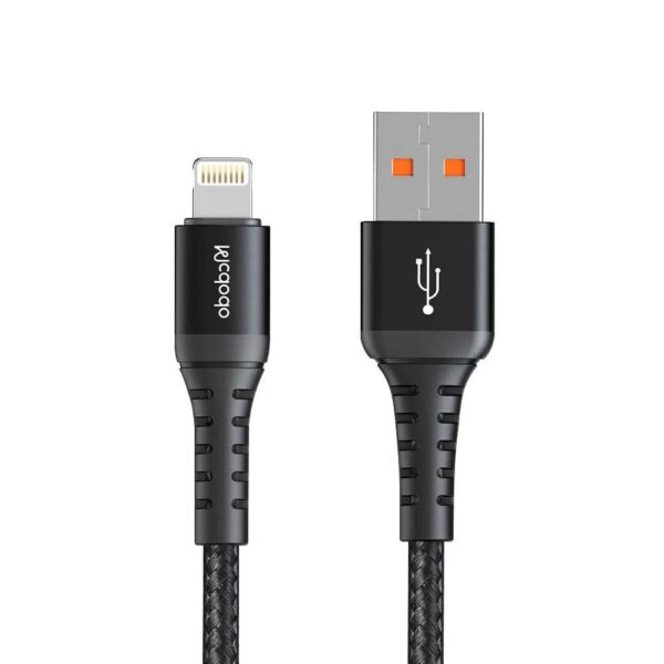 Mcdodo CA-2261 İphone Hızlı Data-Şarj Kablo 3A 1Mt - Siyah