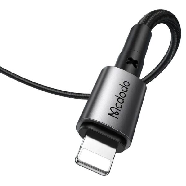 Mcdodo CA-2851 36W PD TypeC İphone Hızlı Şarj  Data Kablo 1.8m-Siyah - Görsel 2
