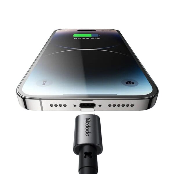 Mcdodo CA-2851 36W PD TypeC İphone Hızlı Şarj  Data Kablo 1.8m-Siyah - Görsel 3
