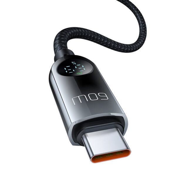 Mcdodo CA-4780 60W Typec Typec Dijital Göstergeli HD Şarj Data Kablo - Görsel 2