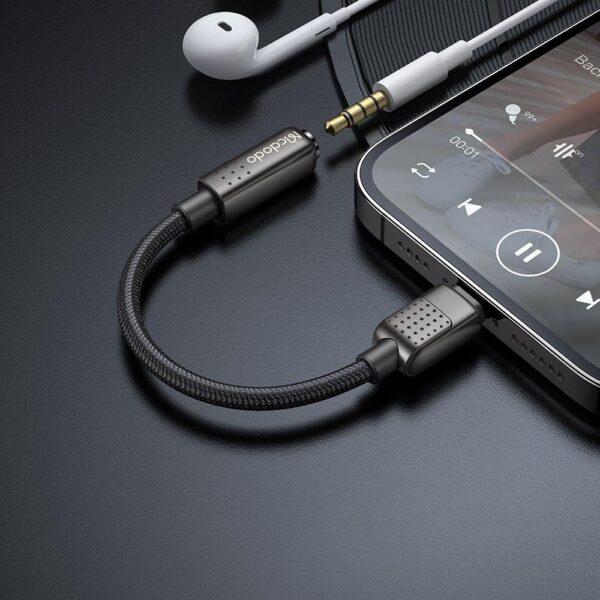 Mcdodo CA-5010 İphone To 3.5mm Dönüştürücü Ses Kablosu - Görsel 4