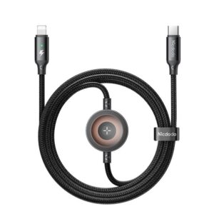 Mcdodo CA-5680 36W Typec iPhone ve Watch Hızlı Şarj Kablosu 1.5m - Siyah