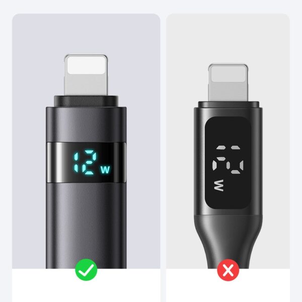 Mcdodo CA-6490 3A Usb iPhone Hızlı Şarj Kablosu 1.2M -Siyah - Görsel 2