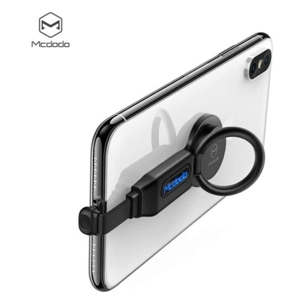Mcdodo CA-6290 4in1 İphone Çoklayıcı Yüzüklü Soket Siyah - Görsel 2