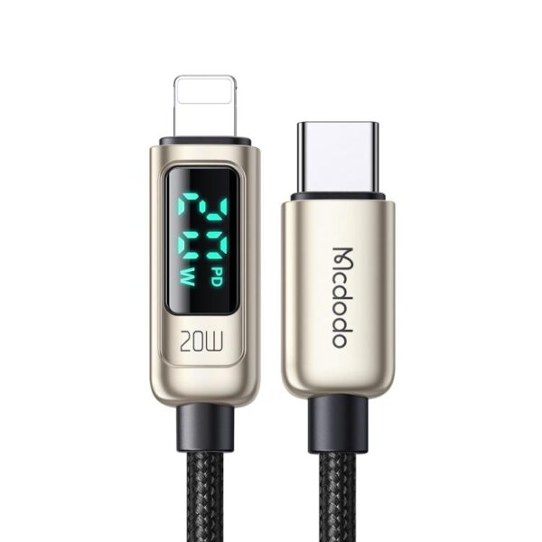Mcdodo CA-8811 20W TypeC İphone Hızlı Şarj Kablosu 1.2m-Siyah - Görsel 4