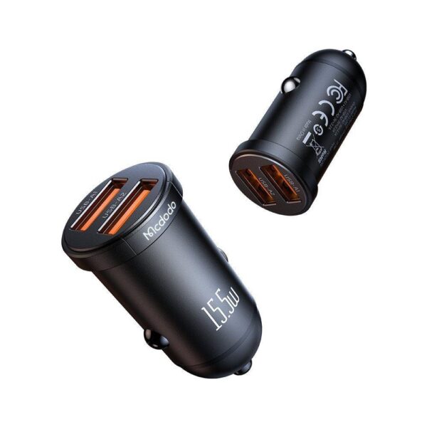 Mcdodo CC-2950 2xUSB Girişli Çakmaklık Şarj 15.5W - Görsel 2