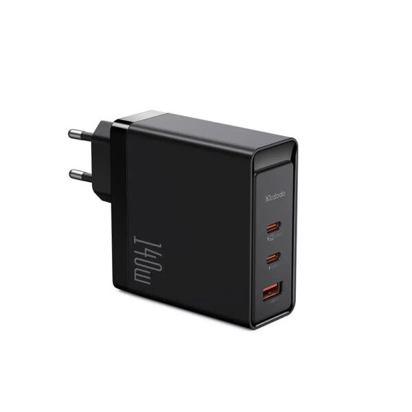 Mcdodo CH-2911 140W Typec Usb GAN5 Pro Hızlı Şarj Adaptörü - Siyah