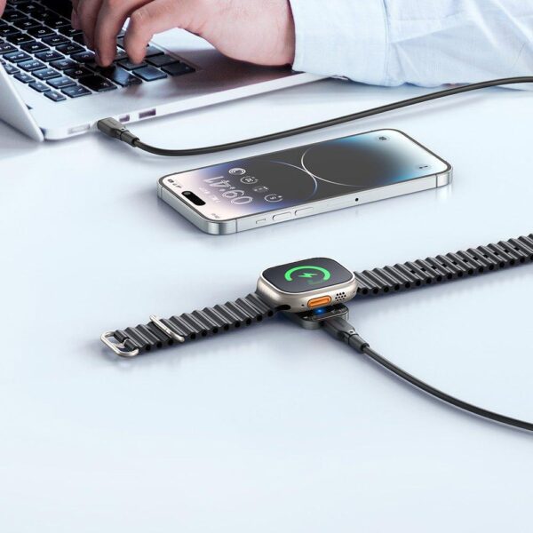 Mcdodo CH-2061 Apple Watch Akıllı Saat Kablosuz Şarj Cihazı - Görsel 2