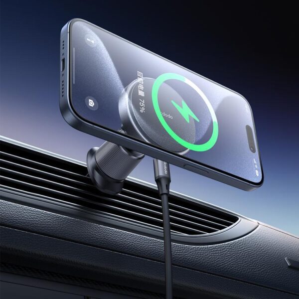 Mcdodo CH-5480 15W Manyetik Wireless Araç Tutucu-Siyah - Görsel 5
