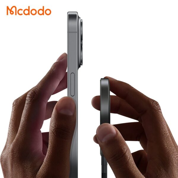 Mcdodo CH-5490 True 15W İphone Kablosuz Şarj Cihazı Siyah - Görsel 3