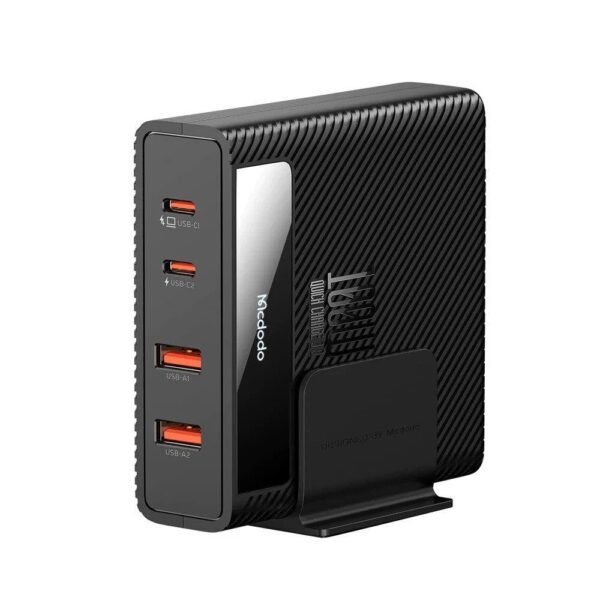 Mcdodo CH-1802 100W Usb Typec Giriş Powigan Hızlı Şarj Adaptörü + Kablo - Siyah - Görsel 2