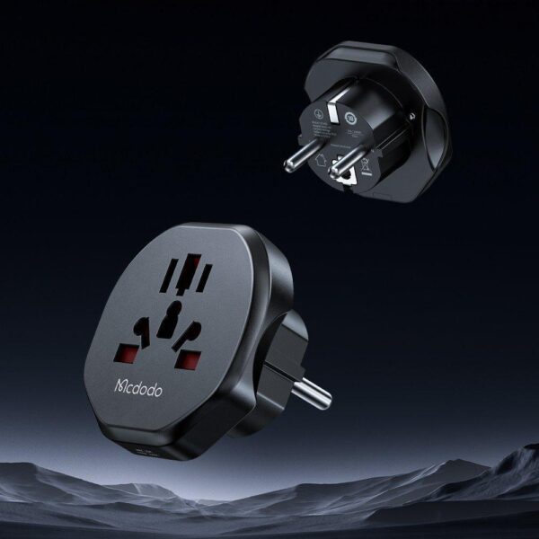 Mcdodo CP-4550 Priz Dönüştürücü Universal Seyahat Adaptörü-Siyah - Görsel 5