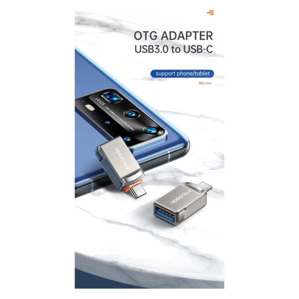 Mcdodo TypeC USB 3.0 OTG Çevirici Adaptör OT-8730 - Görsel 2