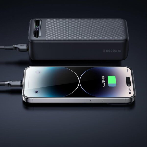 Mcdodo MC-3911 22.5W Star 30000mAh Dijital Ekranlı Powerbank - Siyah - Görsel 2
